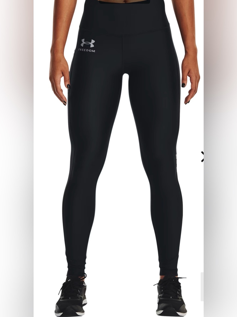 Under Armour Black HeatGear Compression Leggings XXL - Picture 2 of 6